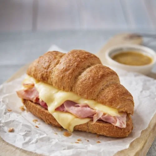 Croissant Jamón de Pavo y Queso, 180 g, Tremus