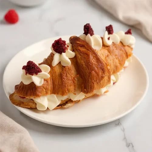 Croissant Cheesecake de Frutilla, Marca Tremus