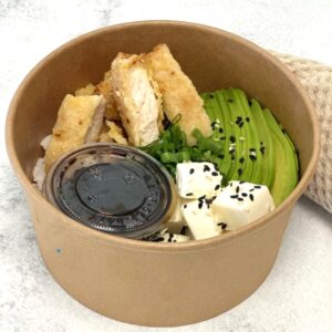 Gohan de Pollo Apanado en Pan Japonés y Palta, 430 g, Tremus