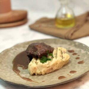 Plateada de Vacuno con Puré de Papas Lyonesa Marca Tremus